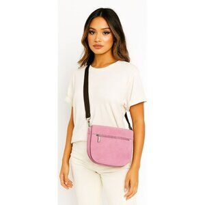 Travelon Pink Bag Crossbody Shoulder Handbag Fanny Pack Waistbag WOMEN'S WOMANS
